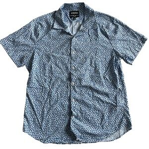 Bonobos Blue Patterned Men's Shirt